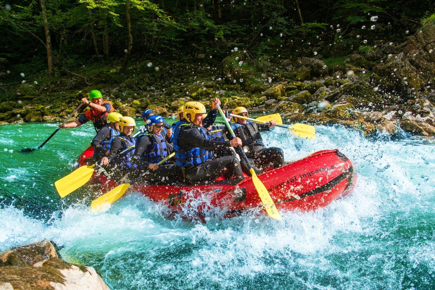 faites le pleins de sensations avec un cadeau rafting