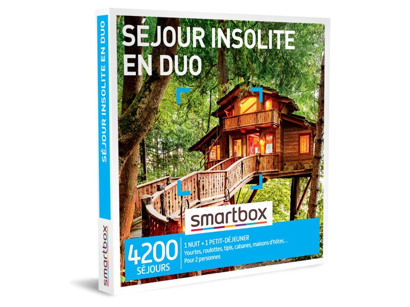 box cadeau séjour insolite