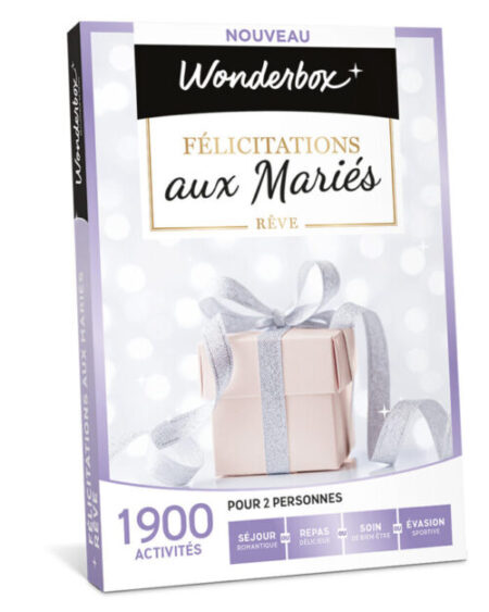 box cadeau mariés