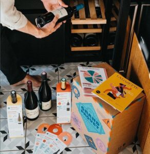 box cadeau vin