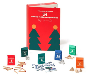 Calendrier de l'Avent Casse-tête
